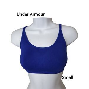 Under Armour Women's UA Sports Bra Seamless Racerback Perfect Fit Small NWOT